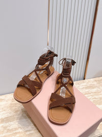 Suede Sandals