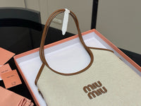 Canvas Leather Ivy Tote Bag