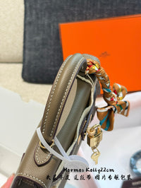 Mini Kelly Bag Craie Epsom Leather