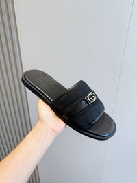Monogram Slide Sandals