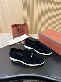 Suede Loafers