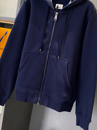 Check Zip Hoodie
