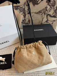 Clutch with Leather Strap