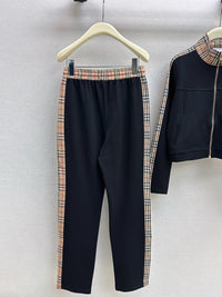 EKD Vintage Check Trim Tracksuit