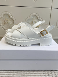 Leather Platform Sandals