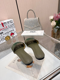 Bianca Leather Slides