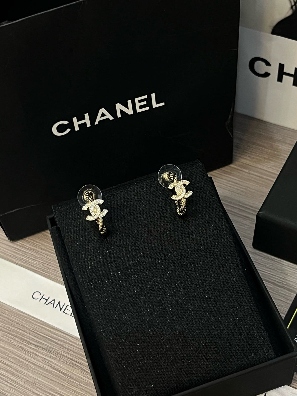 Logo Hoop Earrings