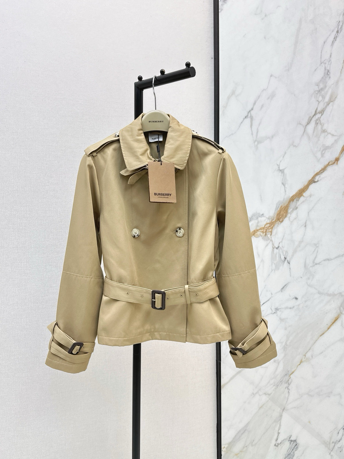 Tropical Gabardine Swarby Trench Jacket