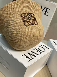 Anagram Raffia Bucket Hat