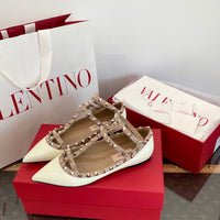 Garavani Rockstud Ballet Flats