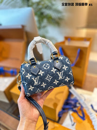 Nano Speedy Bag Denim