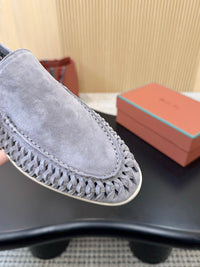 Suede Loafers