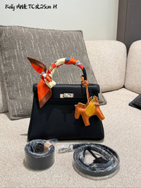 Kelly 25 Bag Craie Togo Leather