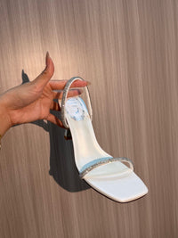 Caovilla Rhinestone Chandeliers Mules