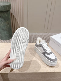 Block Wedge Sneakers