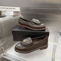 Quilted Leather Loafers