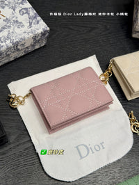 Gardenia Wallet in Matte Lambskin