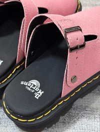 Suede Slingback Mule