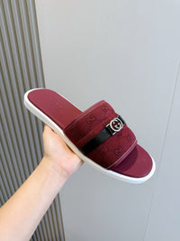 Monogram Slide Sandals