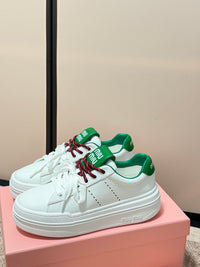 Lace-Up Platform Sneakers