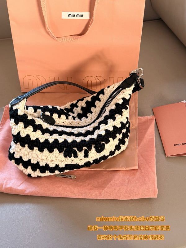 Crochet Hobo Bag