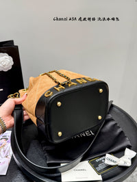 25A Suede Bucket Bag