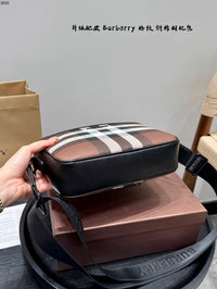 Vintage Check Camera Bag