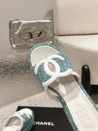 Platform Slide Sandals