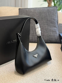 Cleo Brushed Leather Shoulder Bag