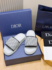 Oblique Slide Sandals