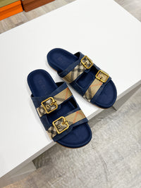 Vintage Check Slides
