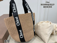 Woody Raffia Bag