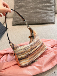 Crochet Hobo Bag