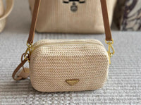 Natural Crochet Brique Bag