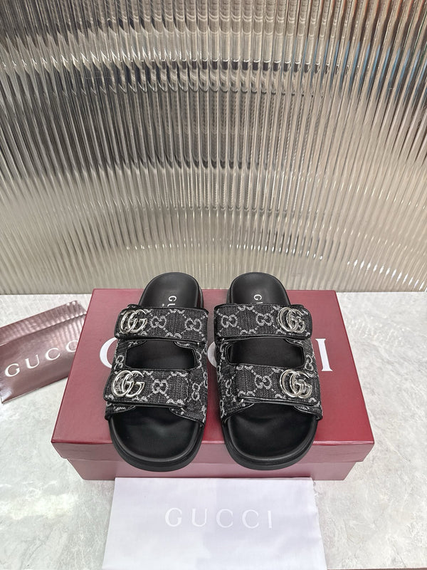 Canvas Slide Sandals