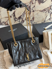 Niki Small Shopping Bag in Vintage Calfskin
