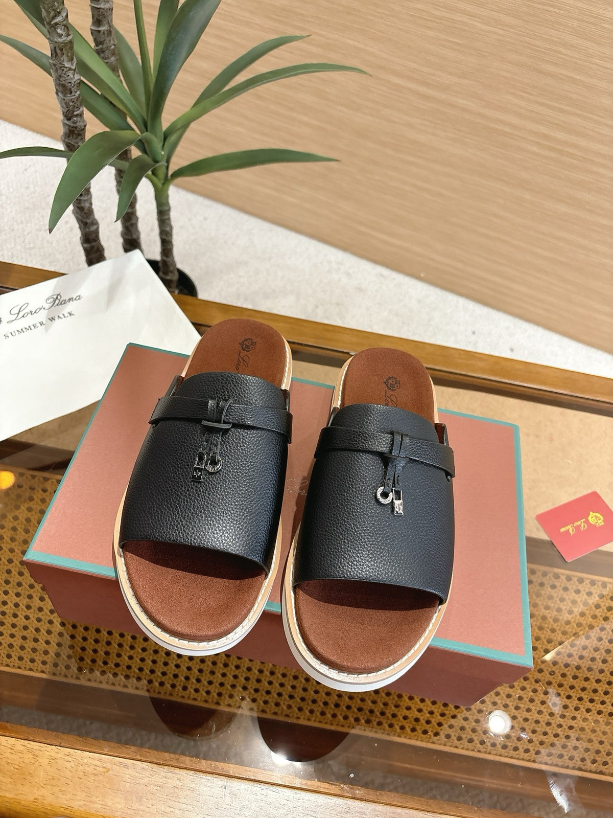 Summer Walk Leather Sandals