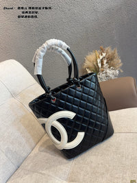 Cambon Ligne Tote Calfskin