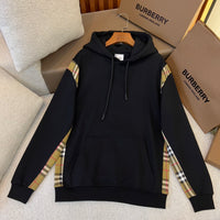 Vintage Check Panel Hoodie