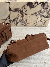 Suede Route Tote