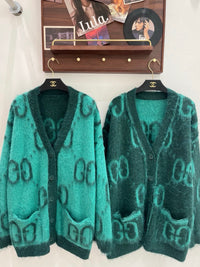 Reversible Oversized Cardigan