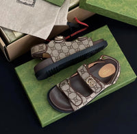 Supreme Double G Strap Sandals