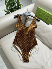 Logo One Piece Swimsuit