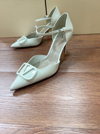 Signature D'Orsay Patent Leather Pumps