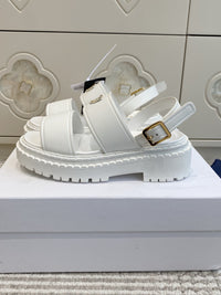 Leather Platform Sandals