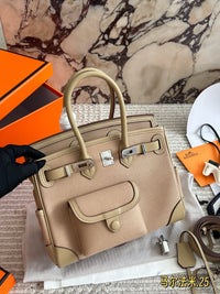 Toile H Swift Cargo Birkin 25