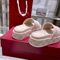 Angelina Platform Slide Sandals