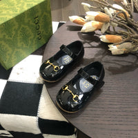 Horsebit Patent Leather Ballet Flats