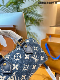 Nano Speedy Bag Denim