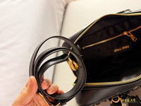Matelassé Leather Top-Handle Bag